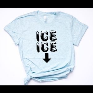 Ice Ice Baby Maternity Tee